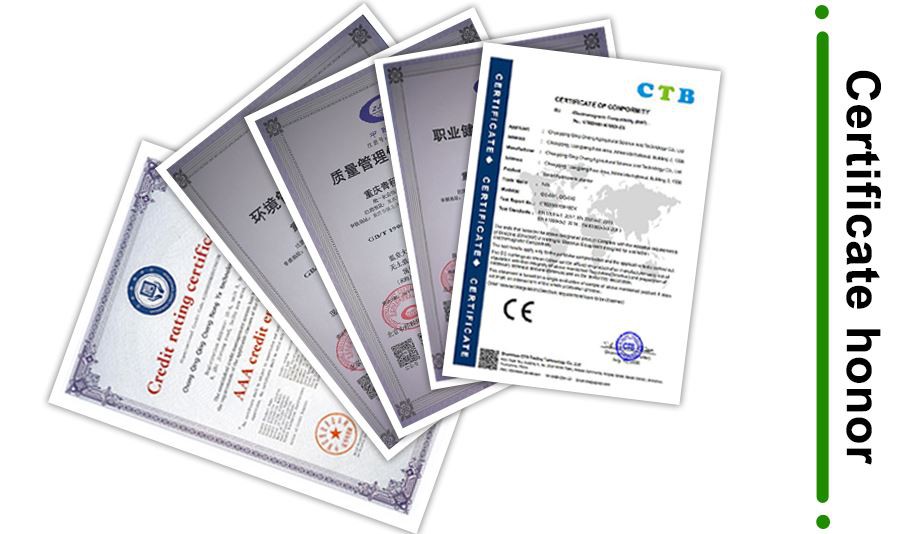 Certificate honor